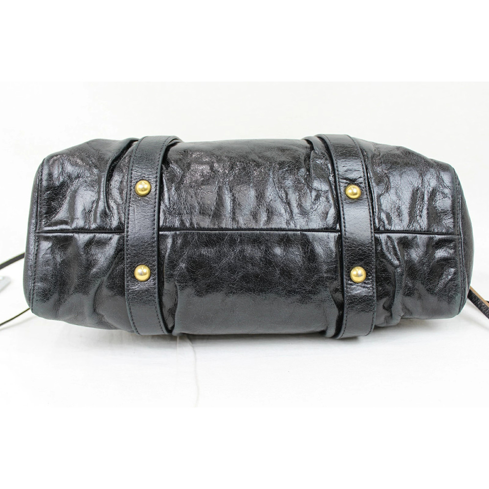 Miu MIu Bag Handbag Shoulder Black Leather - Picture 4 of 9